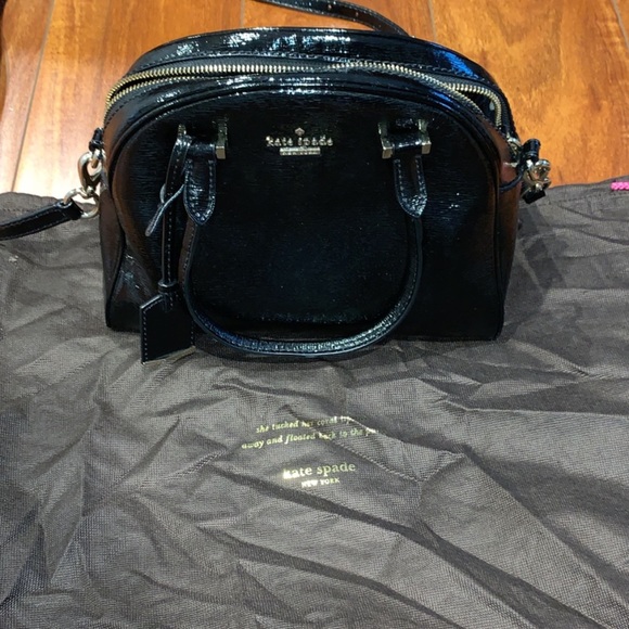 Authentic Kate Spade patent small handle bag - Picture 8 of 8